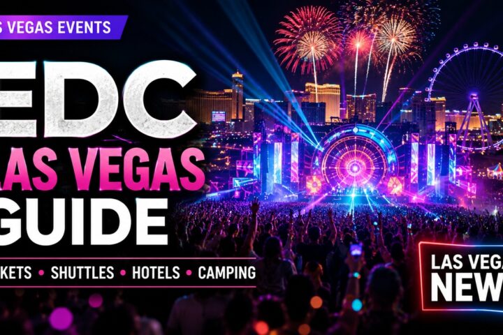 EDC Las Vegas Guide: Tickets, Shuttles, Hotels, Camping and Safety Tips