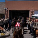 Honor Guard Escorts Fallen LVMPD Officer Austin Abdelnabi