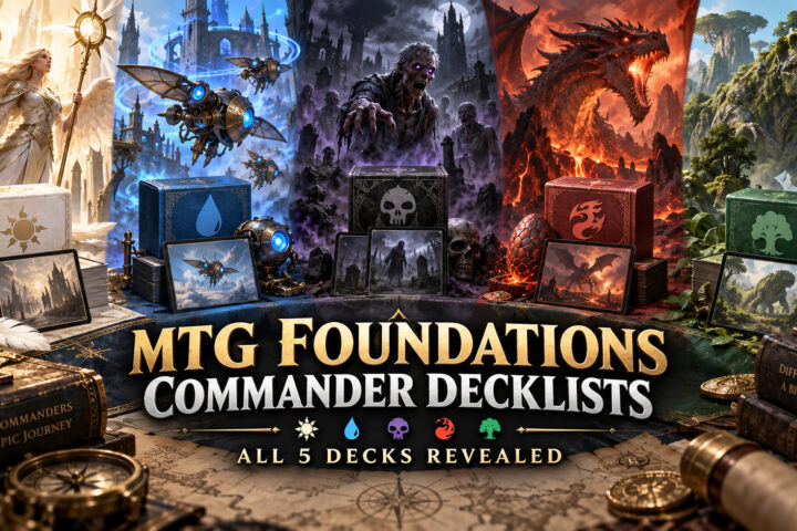 MTG Foundations Commander Decklists Revealed