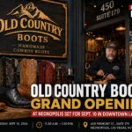 Old Country Boots Grand Opening at Neonopolis Set for Sept. 10 in Downtown Las Vegas