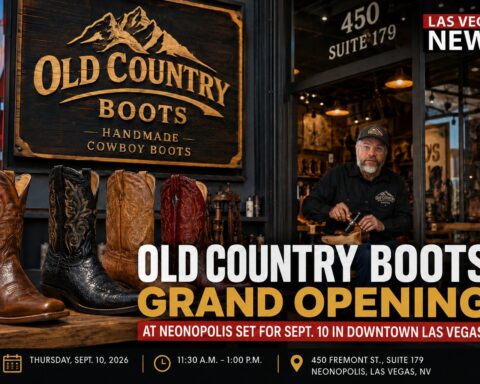 Old Country Boots Grand Opening at Neonopolis Set for Sept. 10 in Downtown Las Vegas