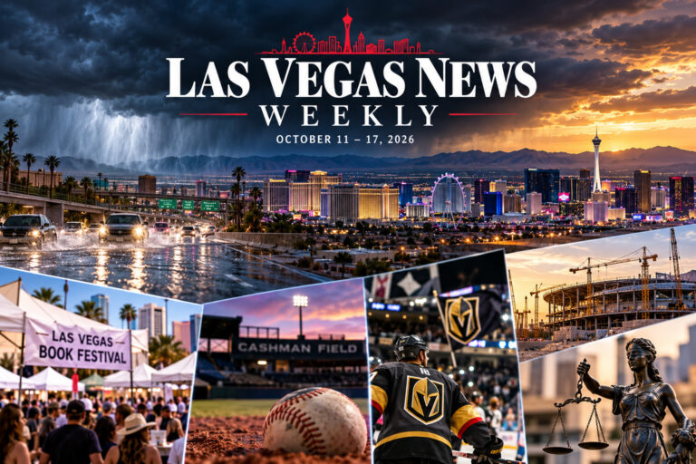 Las Vegas This Week: Floods, Elections, a Cold Case